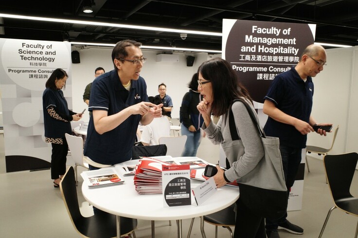 参加者亦可把握机会，与不同学科或课程老师面谈