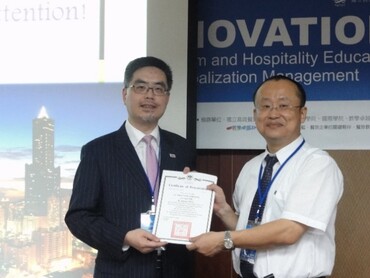 Appreciation of Presentation to Dr. Wong