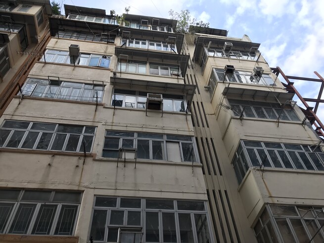 Exterior of the subject buildings in To Kwa Wan