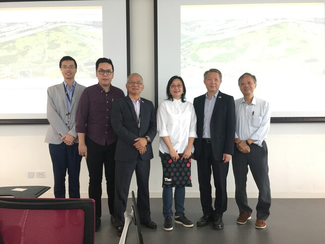 Group photo, Sr Emily LI and teachers